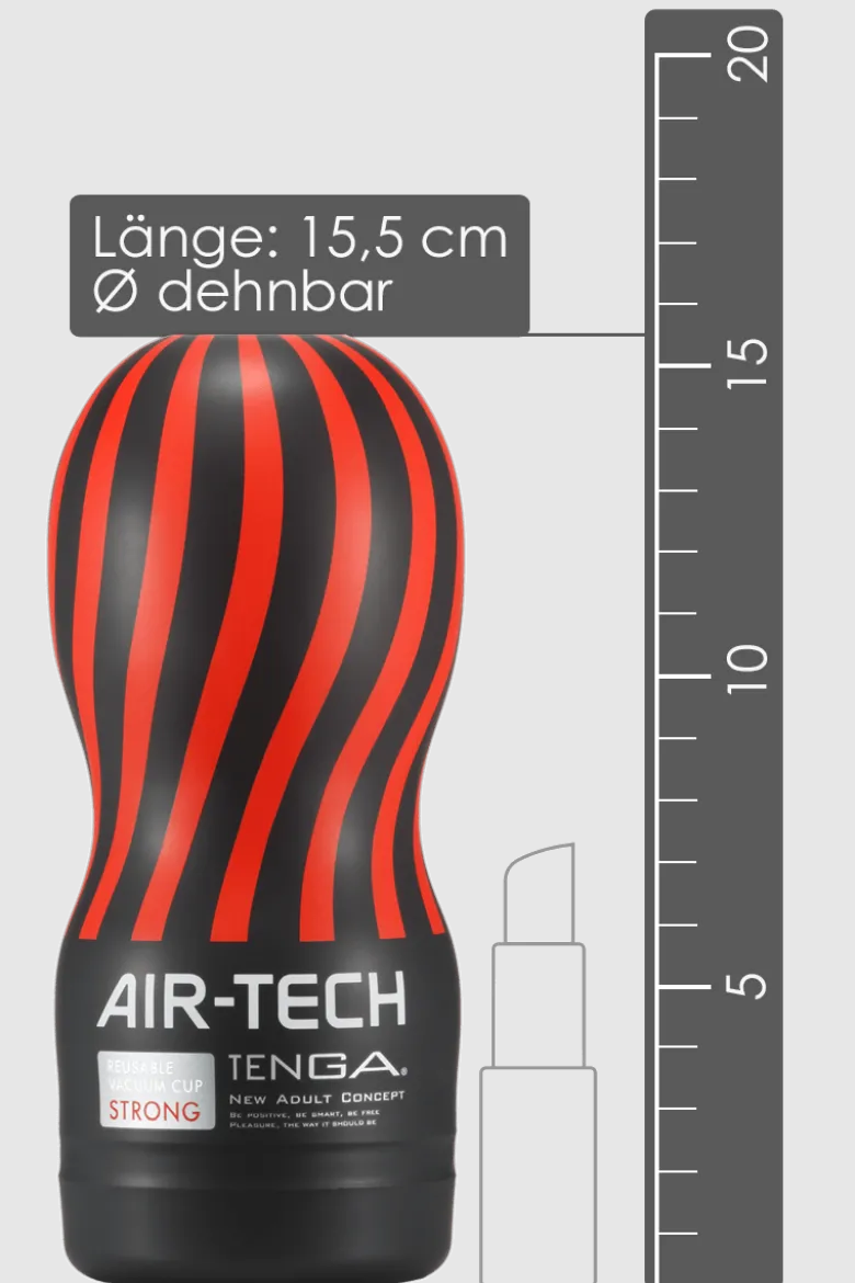 AIR-TECH Cup Masturbator STRONG - wiederverwendbar - Tenga