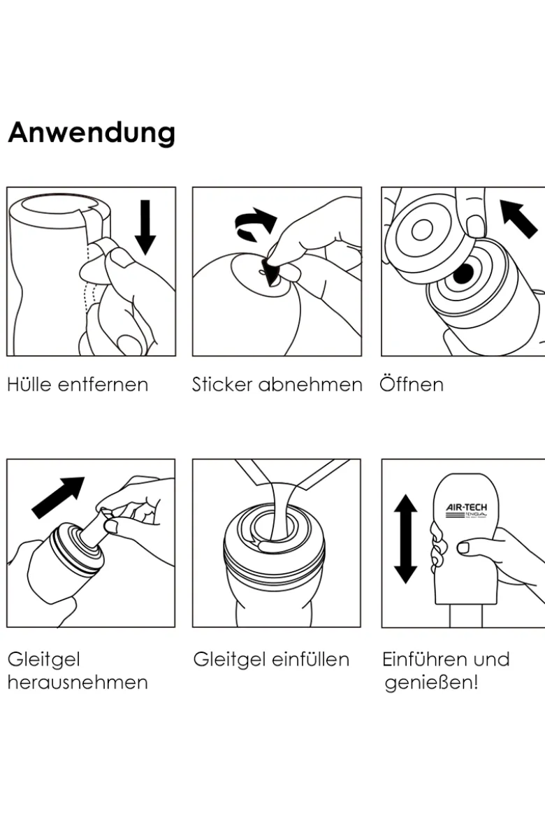 AIR-TECH Cup Masturbator STRONG - wiederverwendbar - Tenga