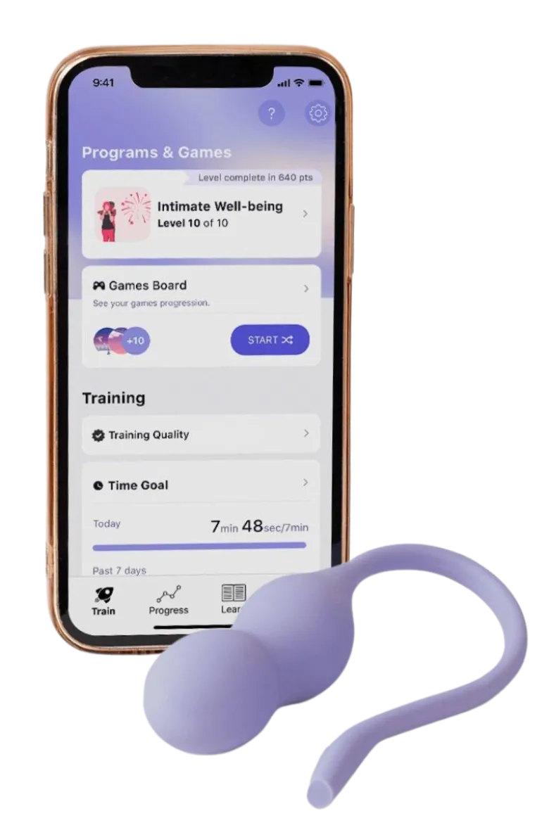Appgesteuerter Beckenboden-Trainer Perifit+