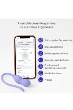 Appgesteuerter Beckenboden-Trainer Perifit+