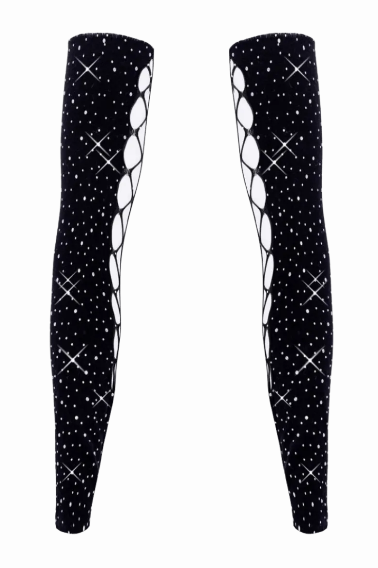 Armstulpen Glitter