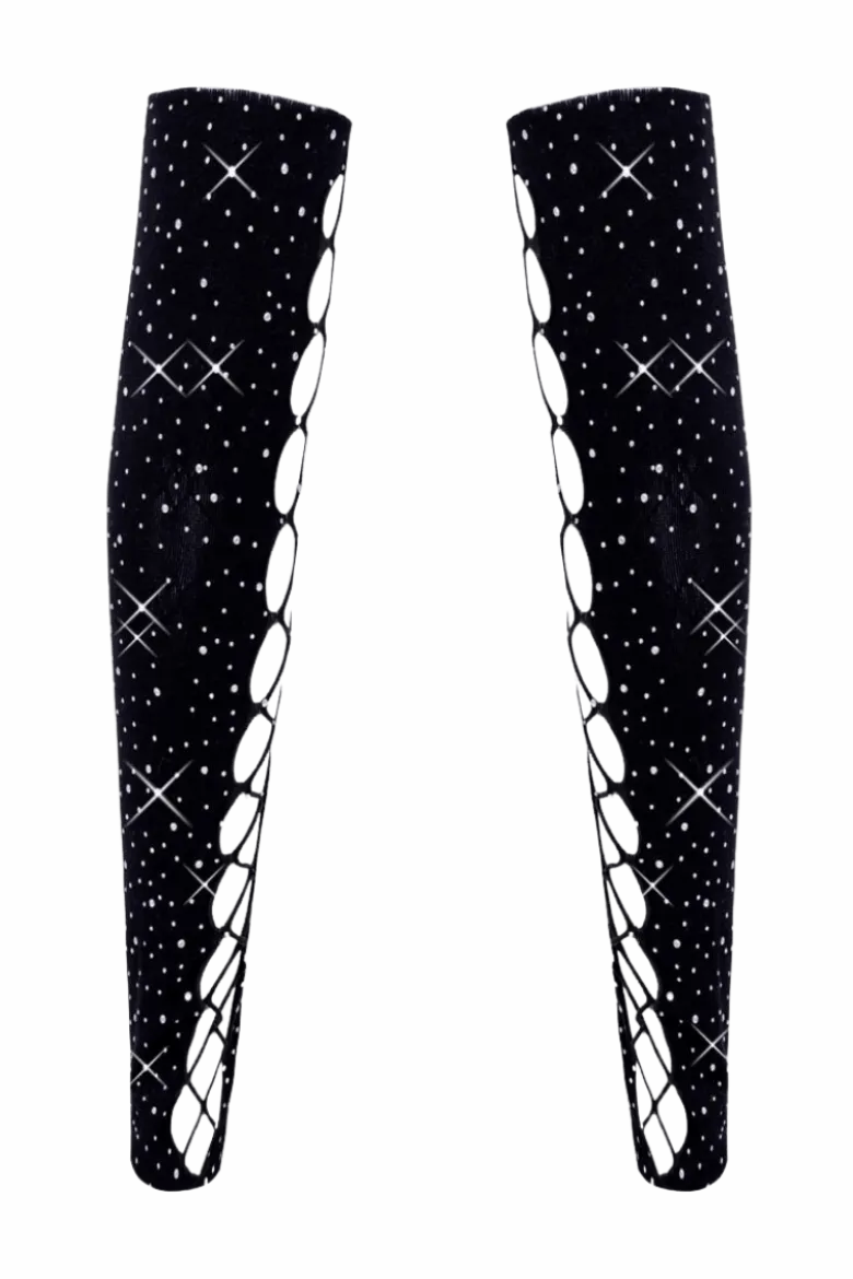 Armstulpen Glitter