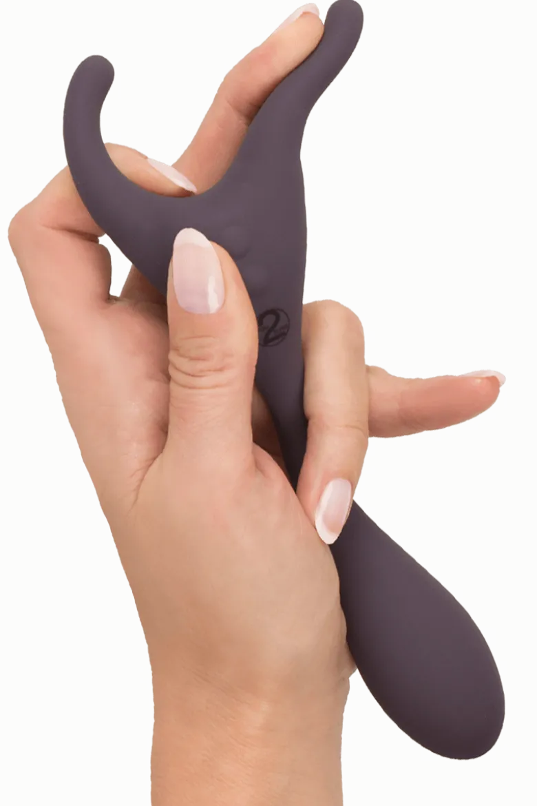 biegsamer Doppel-Vibrator - 18,5cm