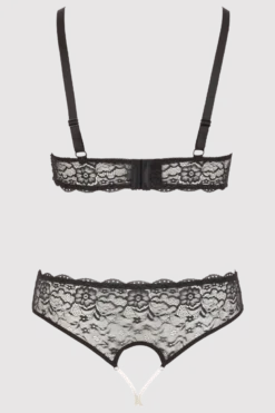 Dessous Set mit Perlenketten Plus Size