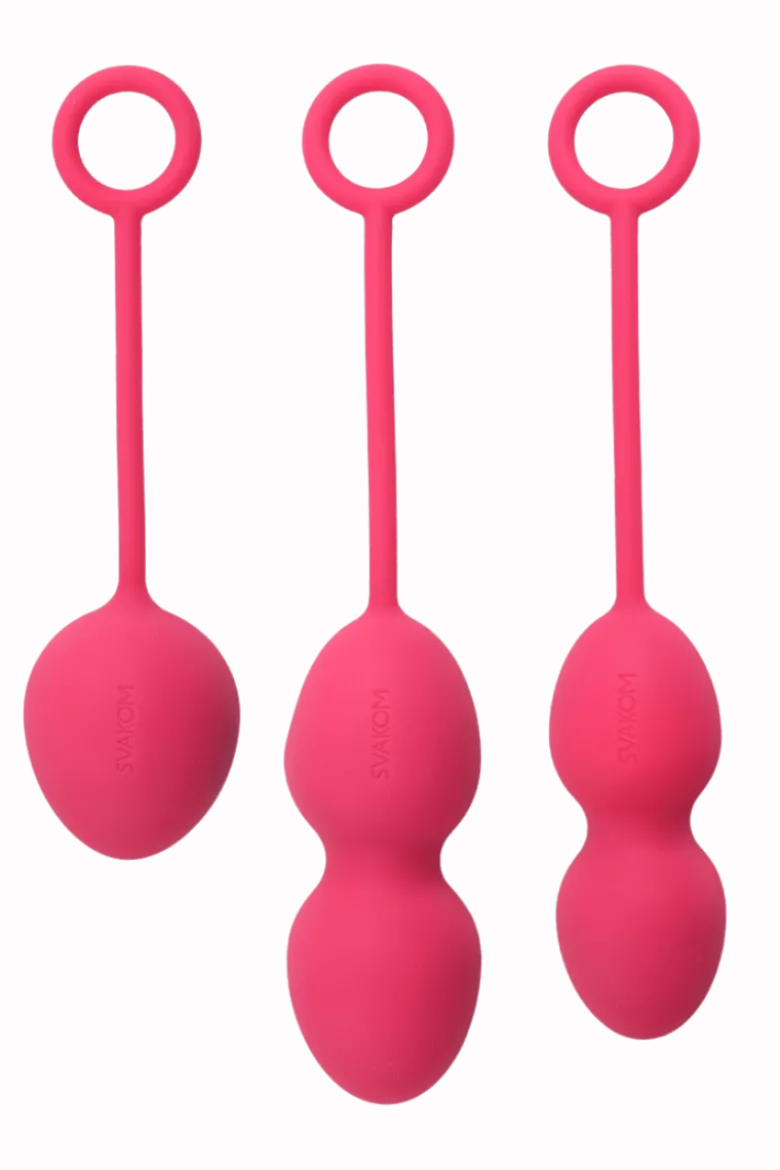 3er Set Liebeskugeln pink - 49g 75g 95g
