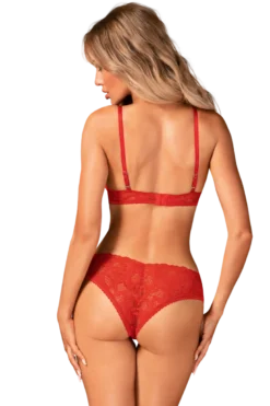 extravagantes Dessous Set rot