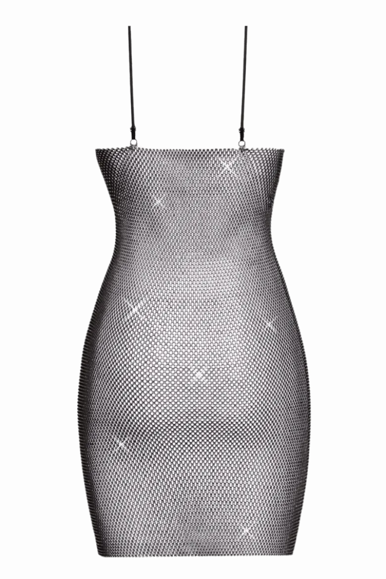 Glitzer-Minikleid
