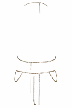 goldfarbenes Ketten-Set