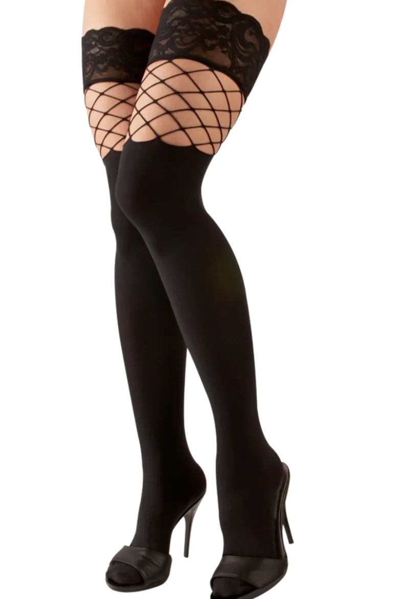 halterlose Stockings Overknee-Look