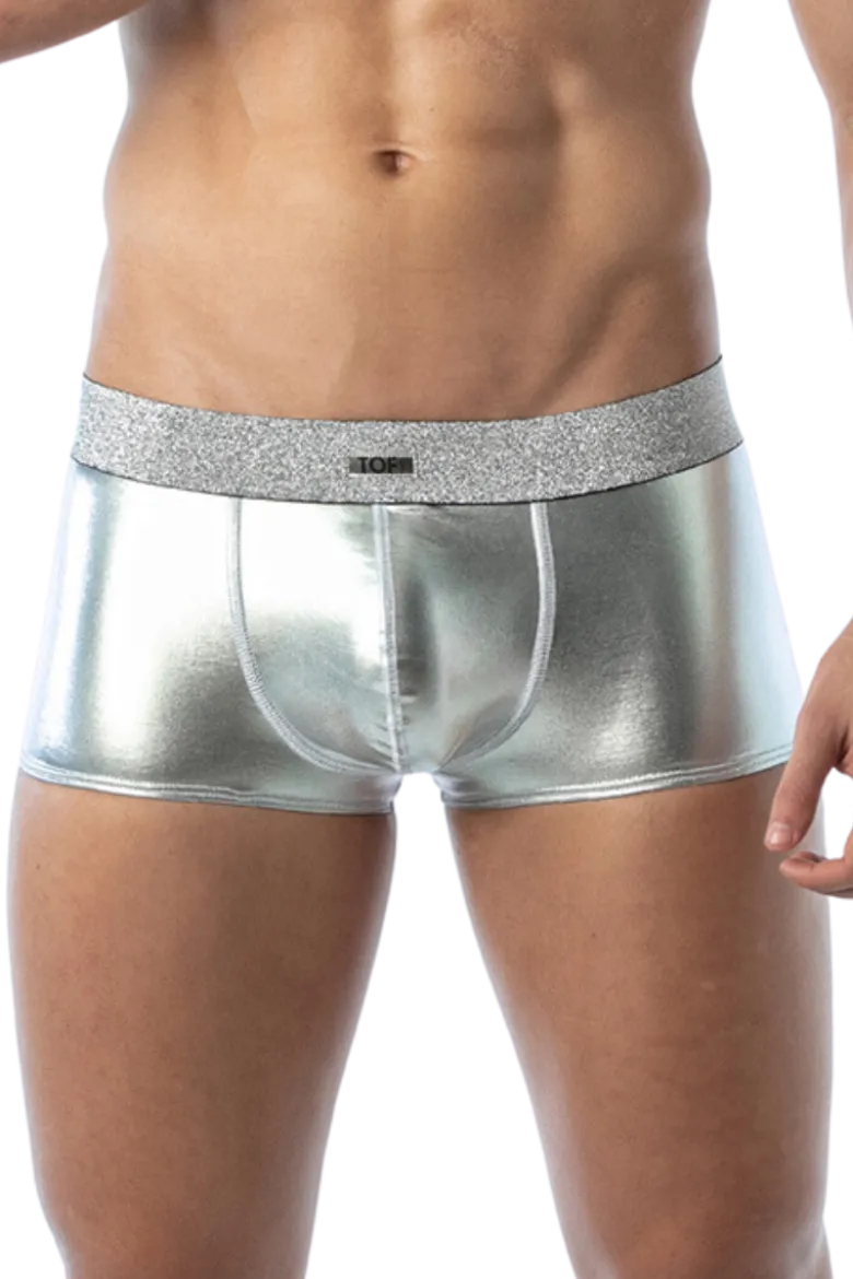 Herren Boxershorts in silber