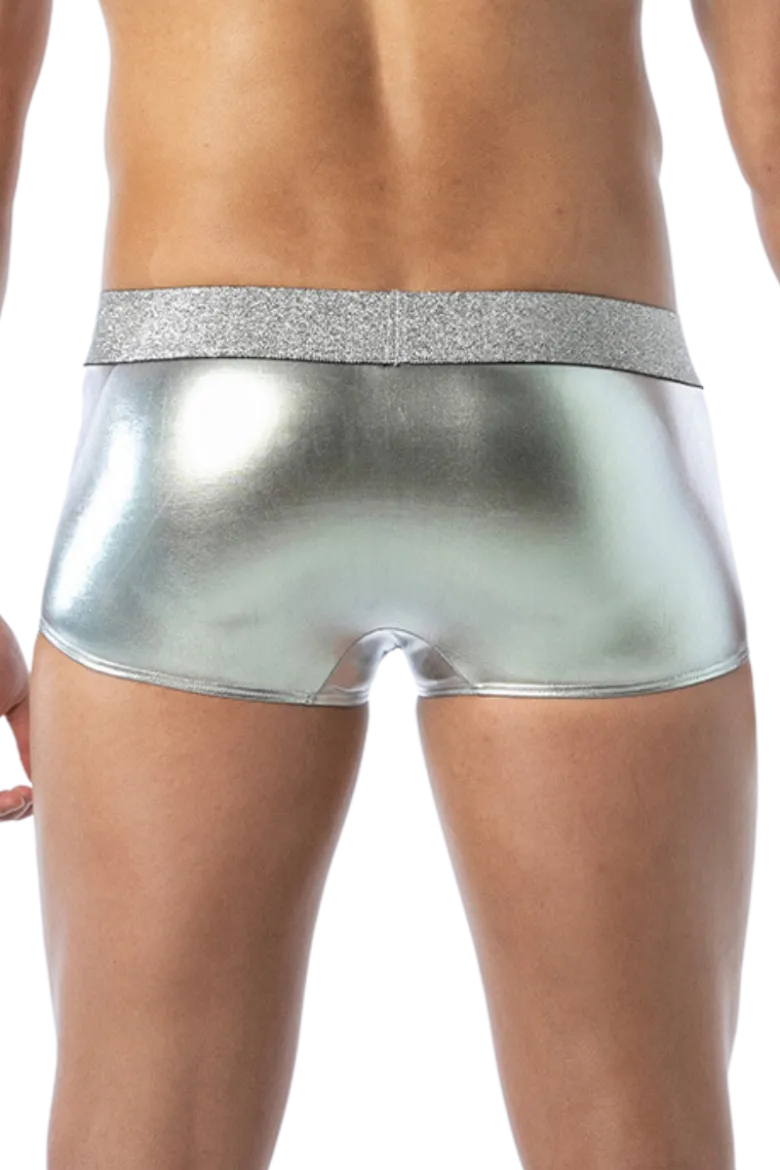 Herren Boxershorts in silber