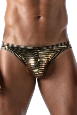 Herren Slip in gold