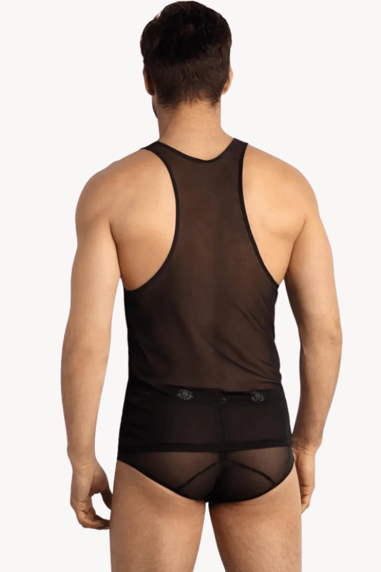 Herren Tanktop Netz