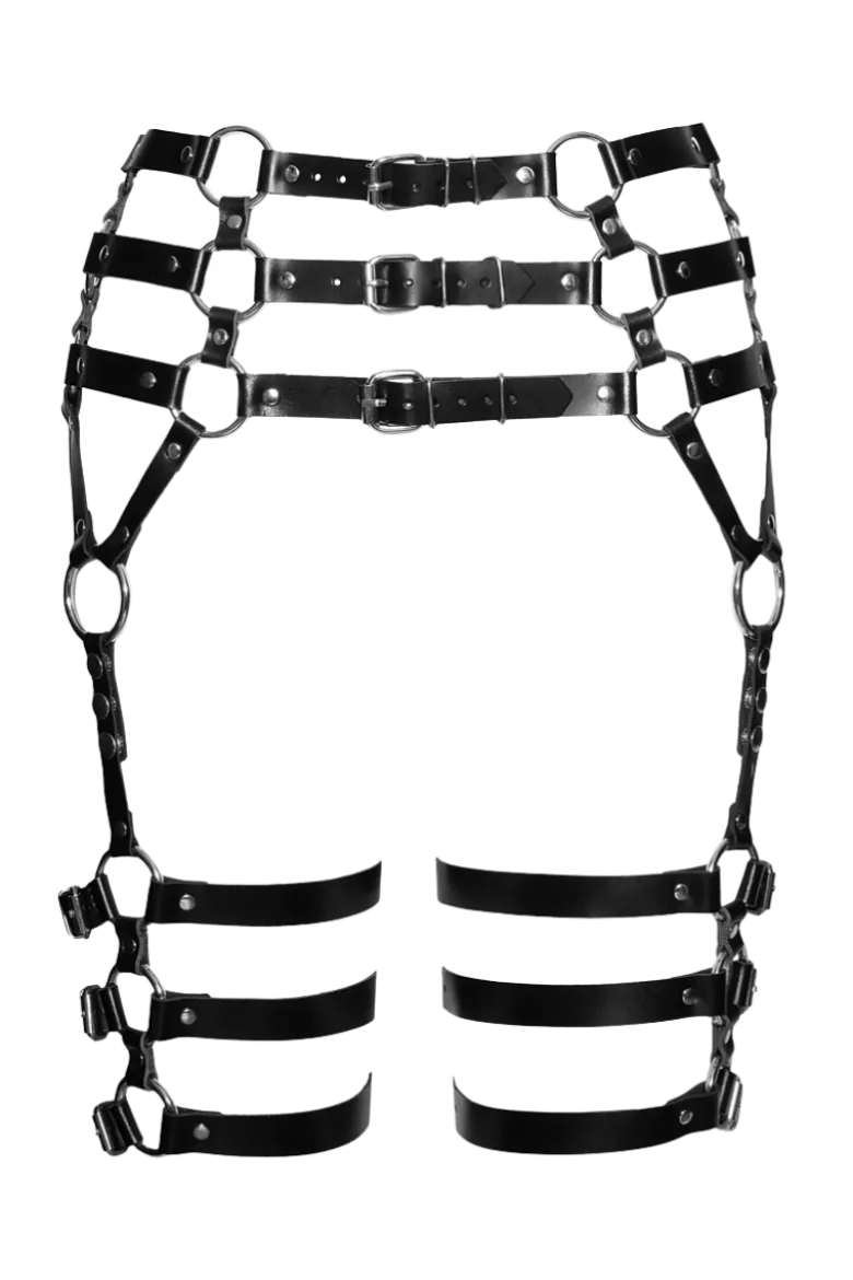 Leder Harness Taillengurt