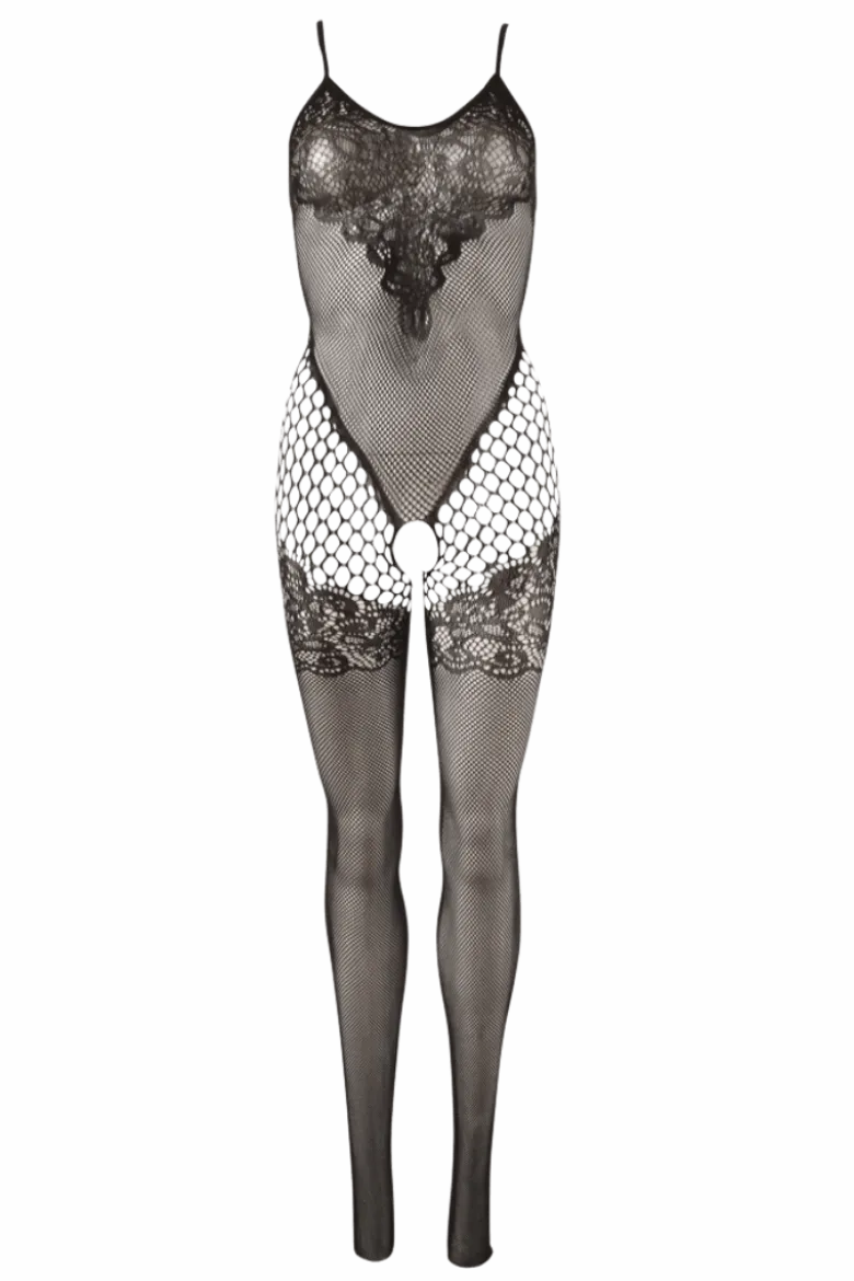 Muster Catsuit ouvert