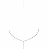 Neckholder Top silber