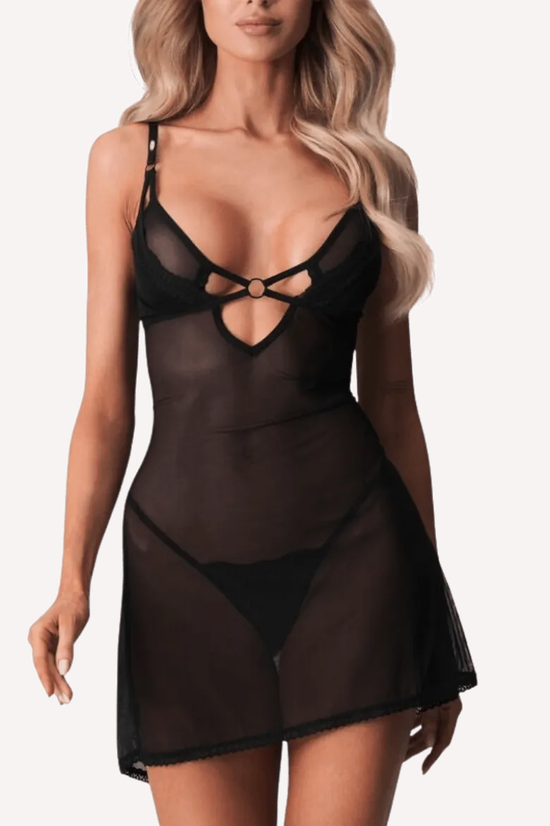 Negligé Set schwarz