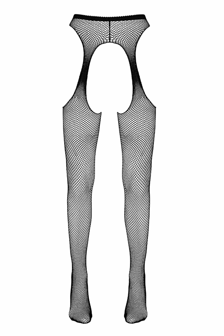 Netz Straps-Strumpfhose