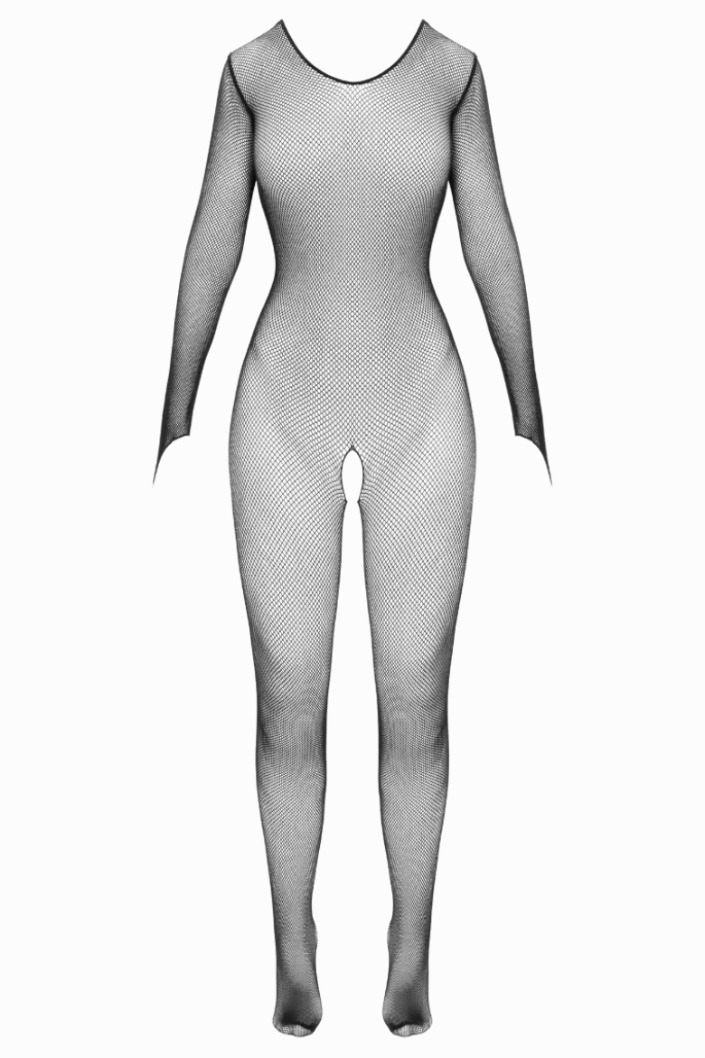 Ouvert Catsuit langarm