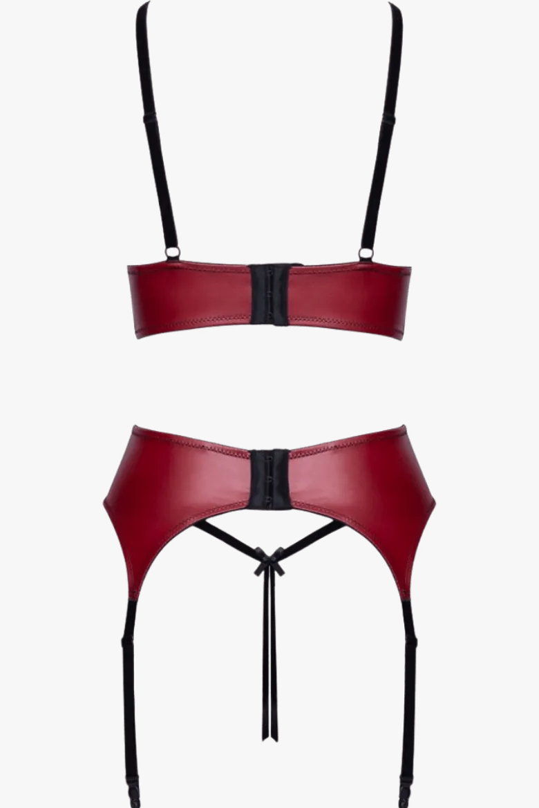Ouvert Lingerie Set 3tlg.
