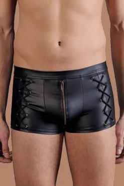 Pants in schwarz mit Schnürung