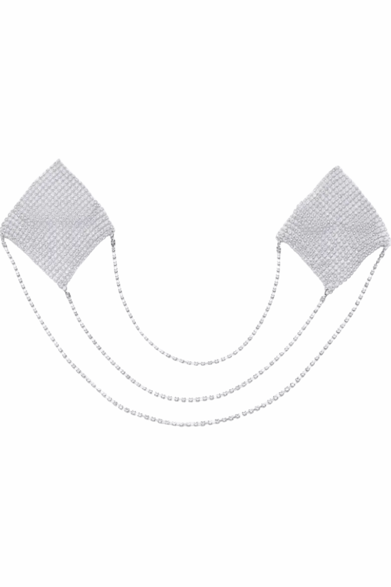Pasties silberfarben
