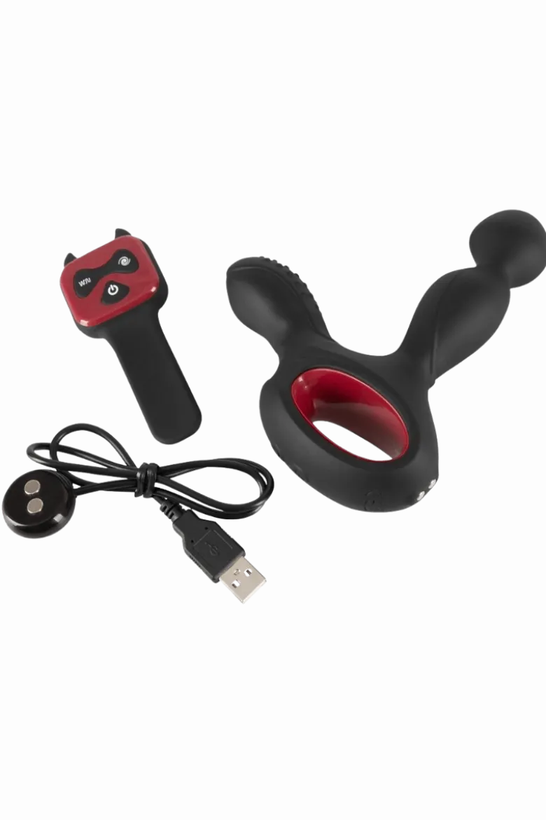 Prostatavibrator mit Wärmefunktion - Ø 3,3 cm | 14,5 cm