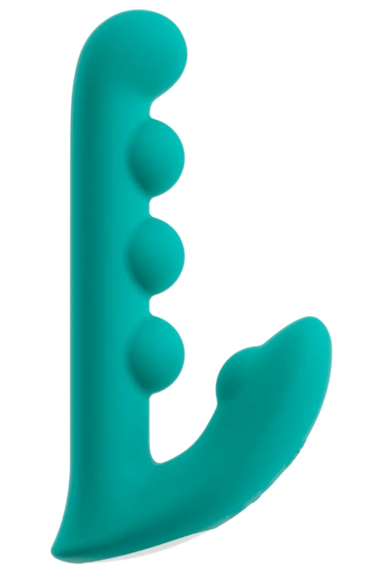Rabbitvibrator Kugeldesign - Ø 3,5 cm | 17 cm