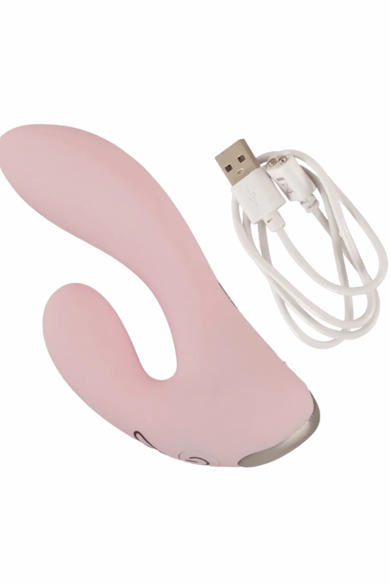Rabbitvibrator rosa - Ø 3,4cm | 14cm