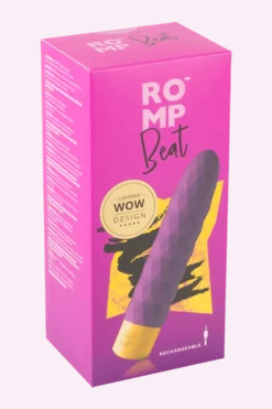 ROMP Beat - Vibrator mit Reizstruktur - 15cm