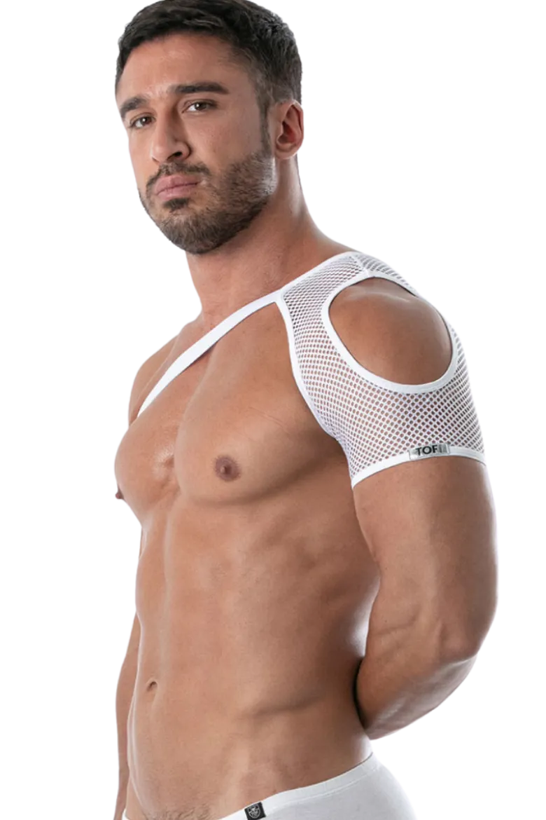 Schulter Harness mit Netz weiß