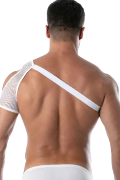 Schulter Harness mit Netz weiß