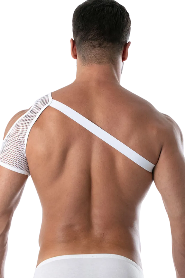 Schulter Harness mit Netz weiß