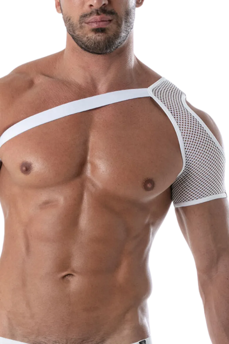 Schulter Harness mit Netz weiß