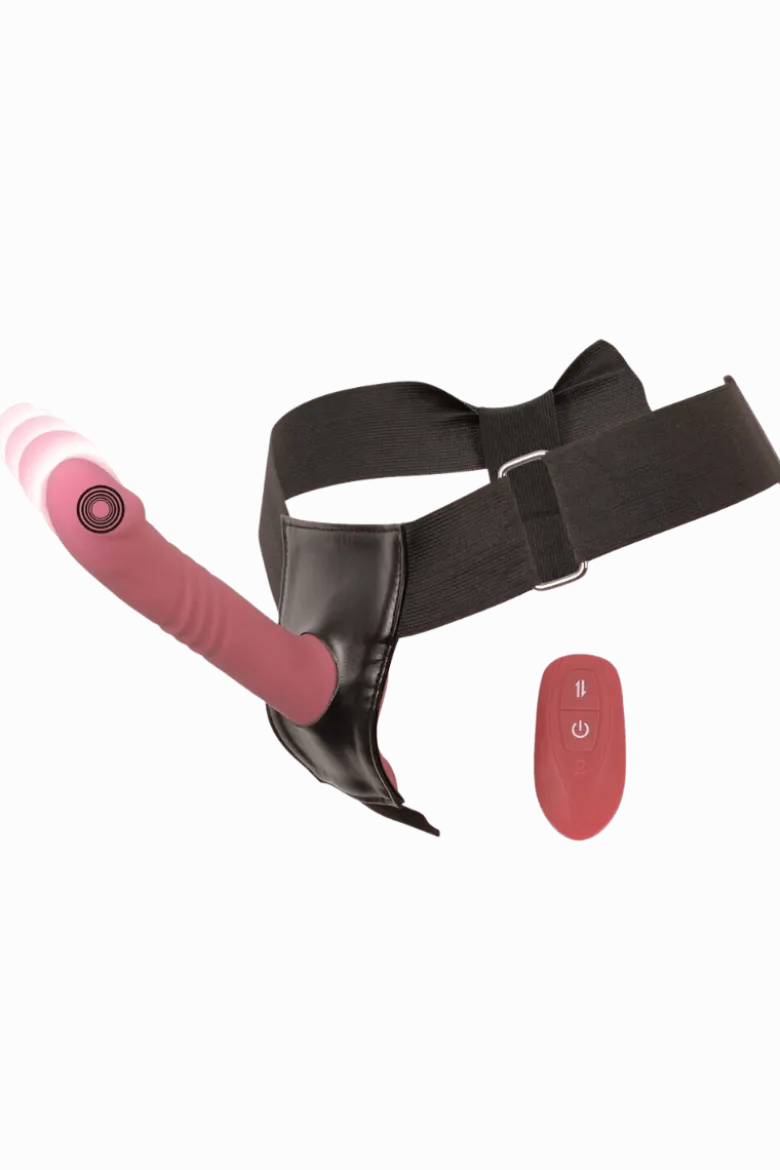 Strap-On Set mit Fernbedienung 26,2 cm | 3,5 cm