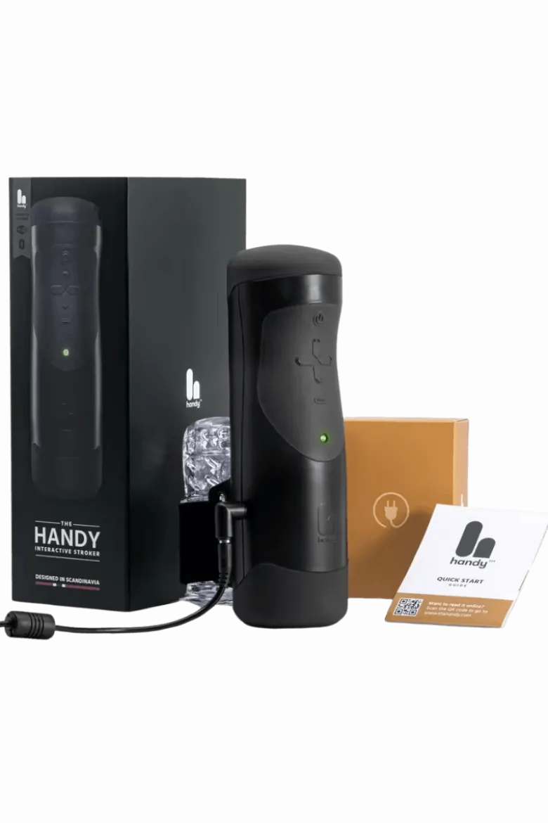 The Handy™ Blowjob Masturbator - Interactive Stroker