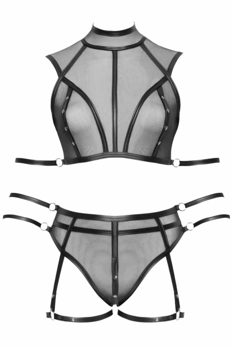 2tlg. Bondage Set Plus Size