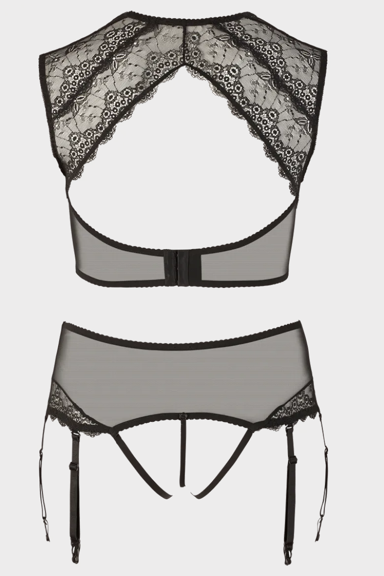 3.tlg. Bralette Set Plus Size
