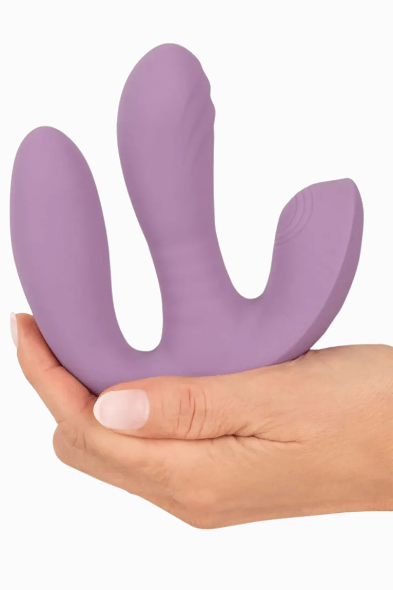 Triple Vibrator mit Fernbedienung