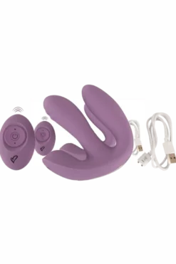 Triple Vibrator mit Fernbedienung