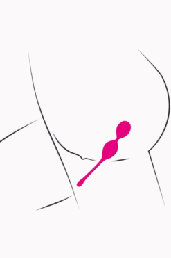 Vibro-Kugel Duo mit Fernbedienung - 82 g