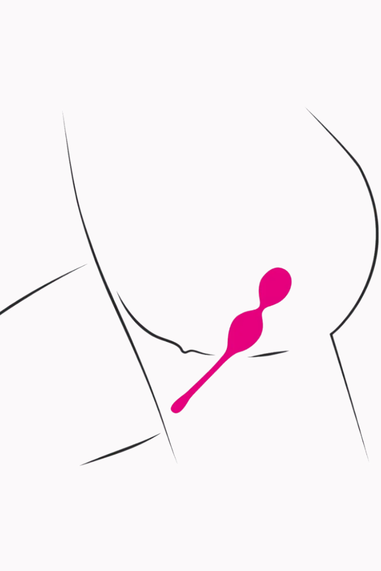 Vibro-Kugel Duo mit Fernbedienung - 82 g