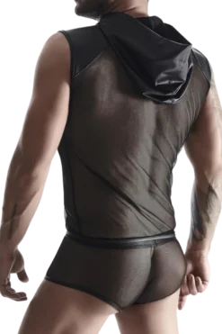 Wetlook Netz Kapuzenshirt