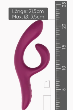 We-Vibe Nova 2 Vibrator - flexibel - Ø 3,5cm | 20,5cm