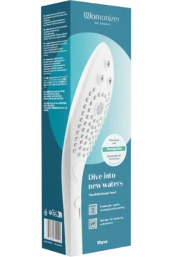 Womanizer® Duschkopf Wave hansgrohe - weiß
