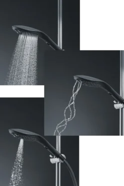 Womanizer® Duschkopf Wave hansgrohe - schwarz
