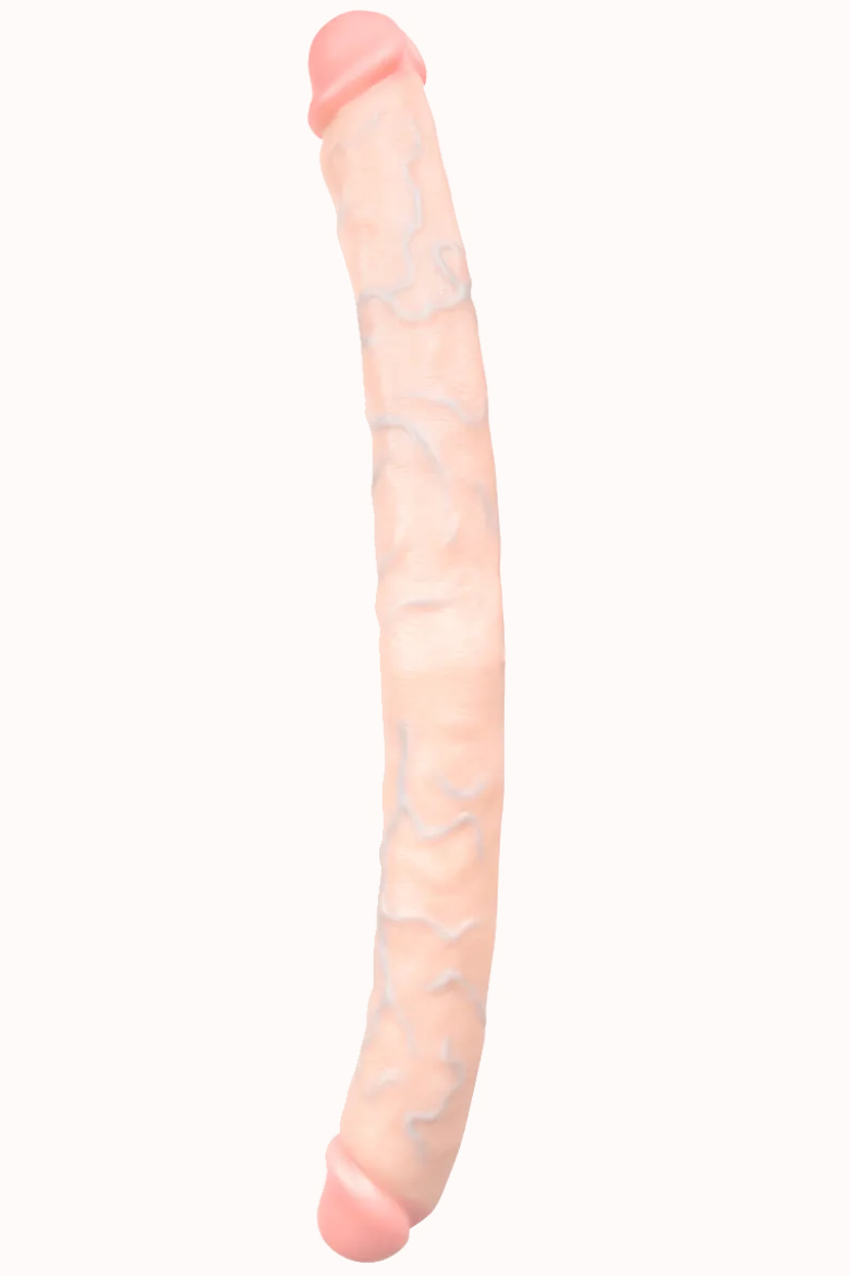 XXL Doppeldildo hautfarbe - Ø 5cm | 50cm